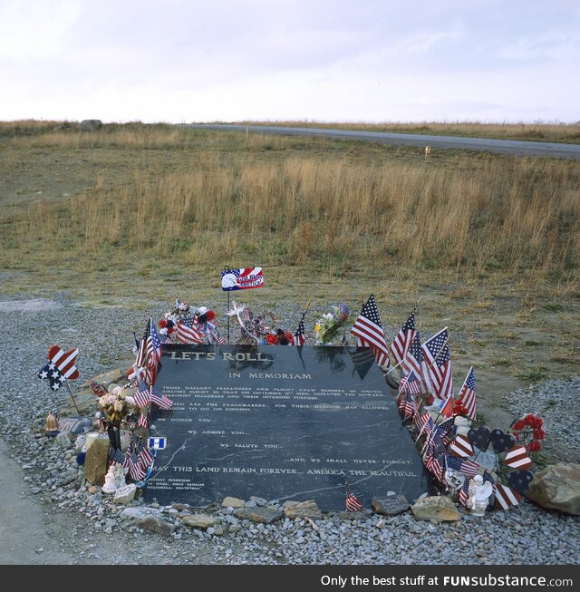 Failed September 11 attack. Flight 93 Memorial to the Heroes that fought back