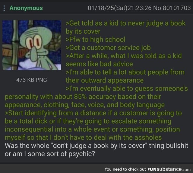 Anon judges a Book
