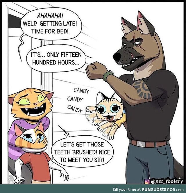 Scaredy cat
