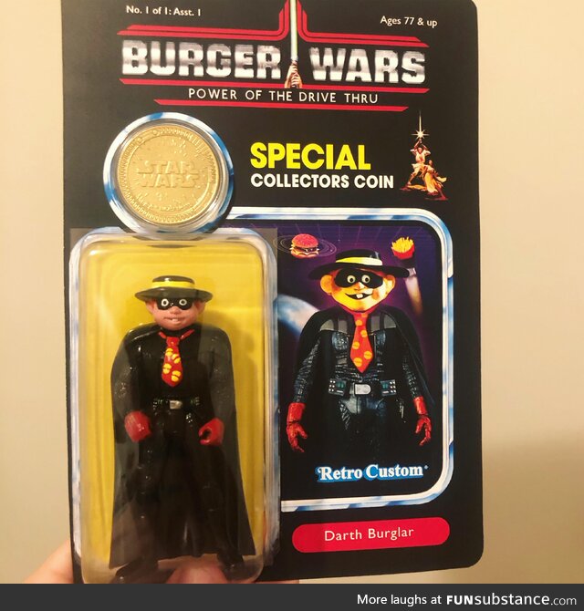 Darth burglar
