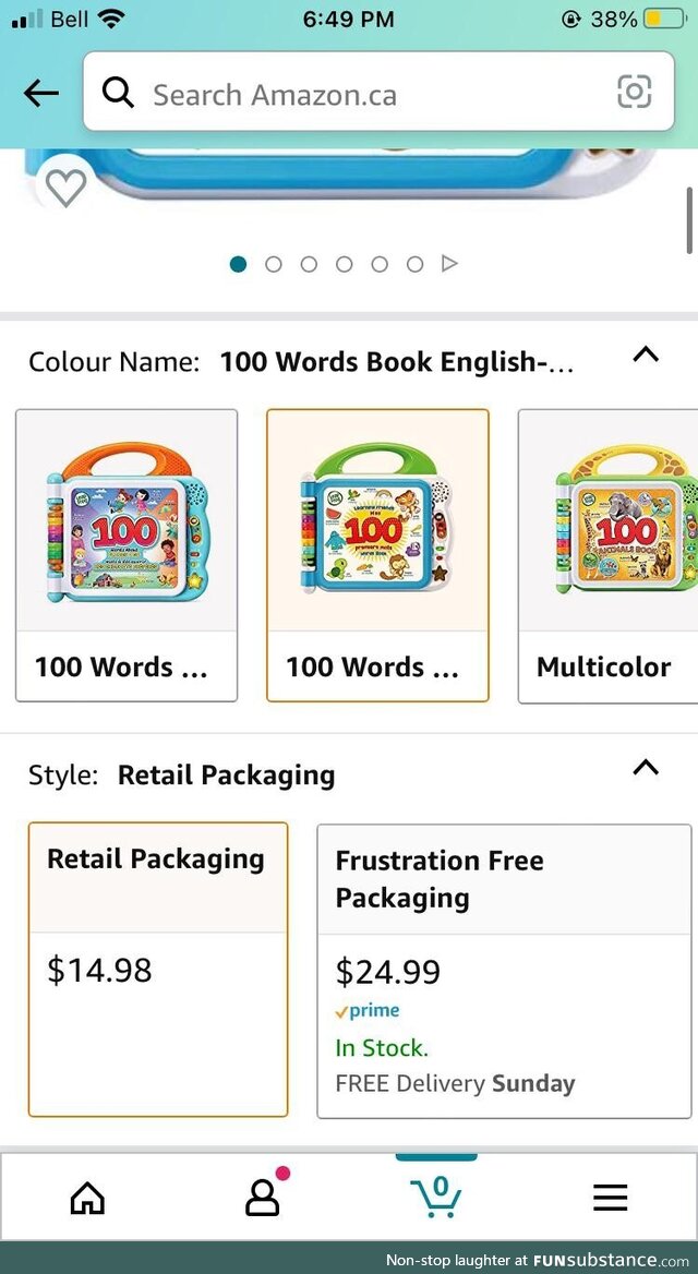 How bad could the retail packaging be?