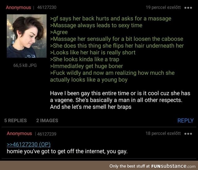 Anon is gay