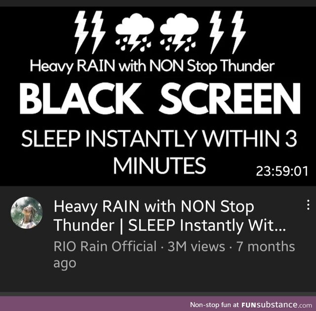 If I fall asleep in 3 minutes, then explain the other 23 hours and 59 minutes?