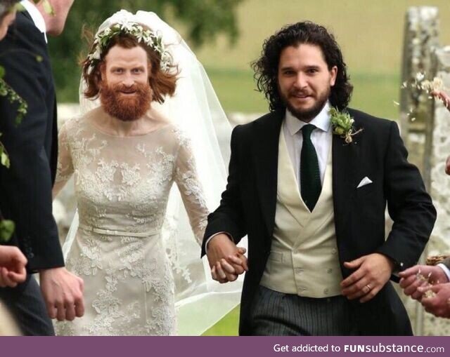That's transformed into an even picture-perfecter couple