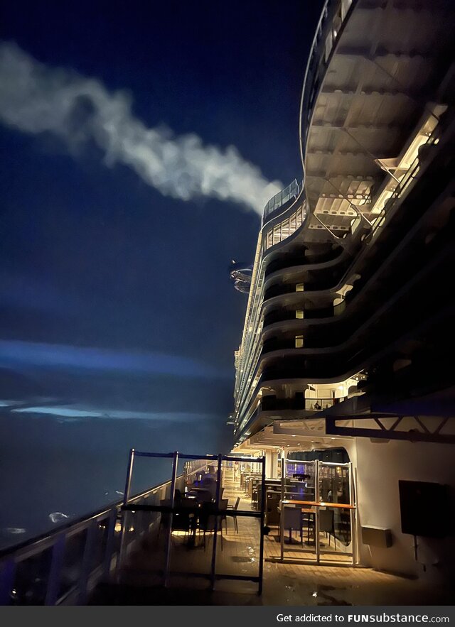Cruise ship, photo taken w/ IPhone 12