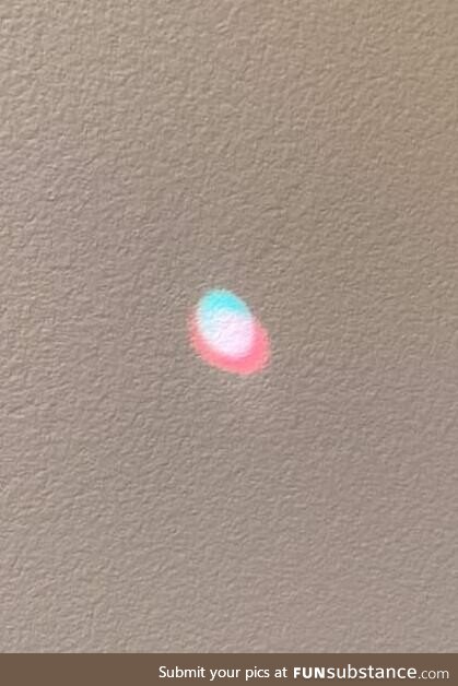 Sun reflection looks like Cartman