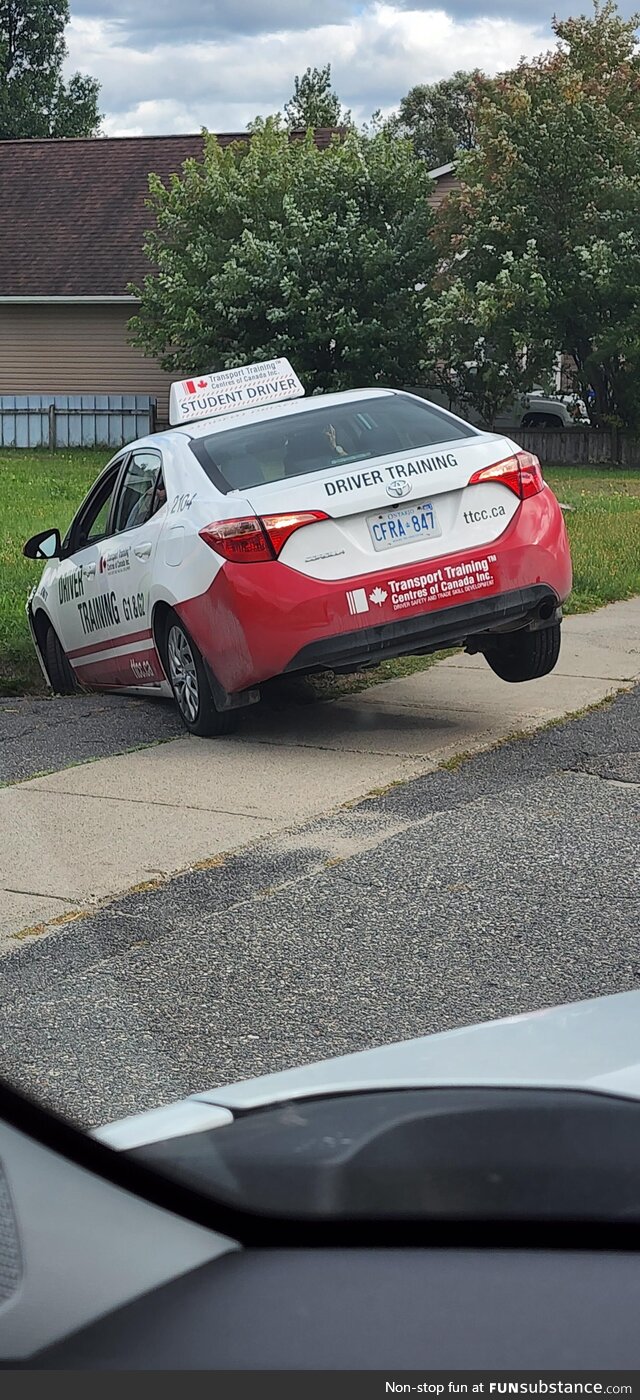 Probably needs a little more training still
