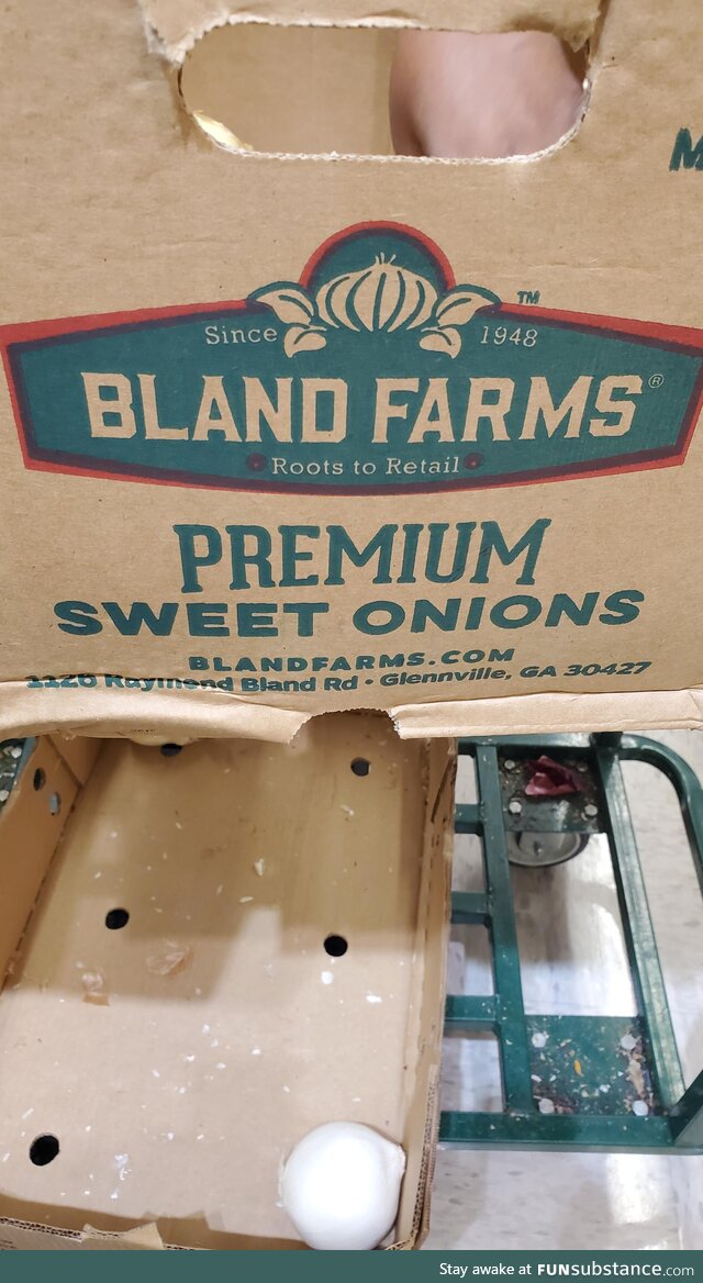 Bland Fruits and Vegetables Anyone? Found at local grocery store