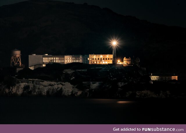 ITAP of Alcatraz at Night