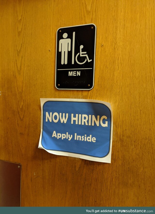 This might explain the worker shortage