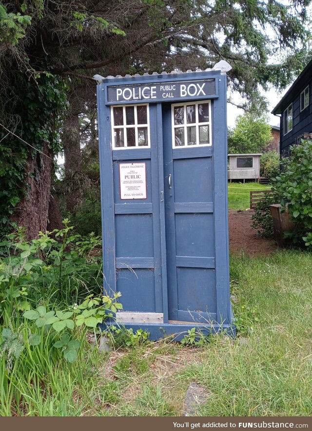 The TARDIS in the wild