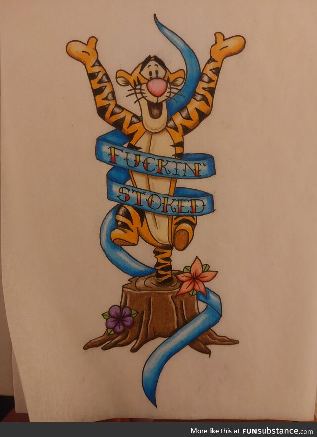 Pencil crayon drawing. [OC]