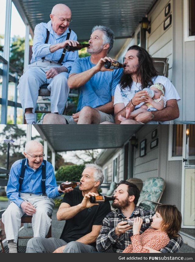 Dad's Feeding Their Babies, 7 years later