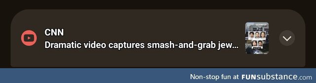 Dramatic video of what?