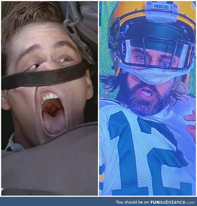Jim Carrey getting the Rodgers rate