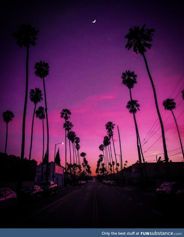 California sunset