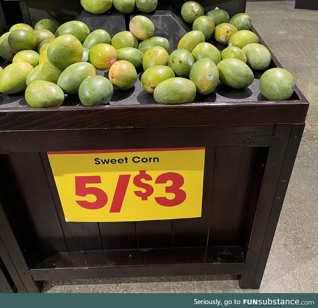 Funny looking corn
