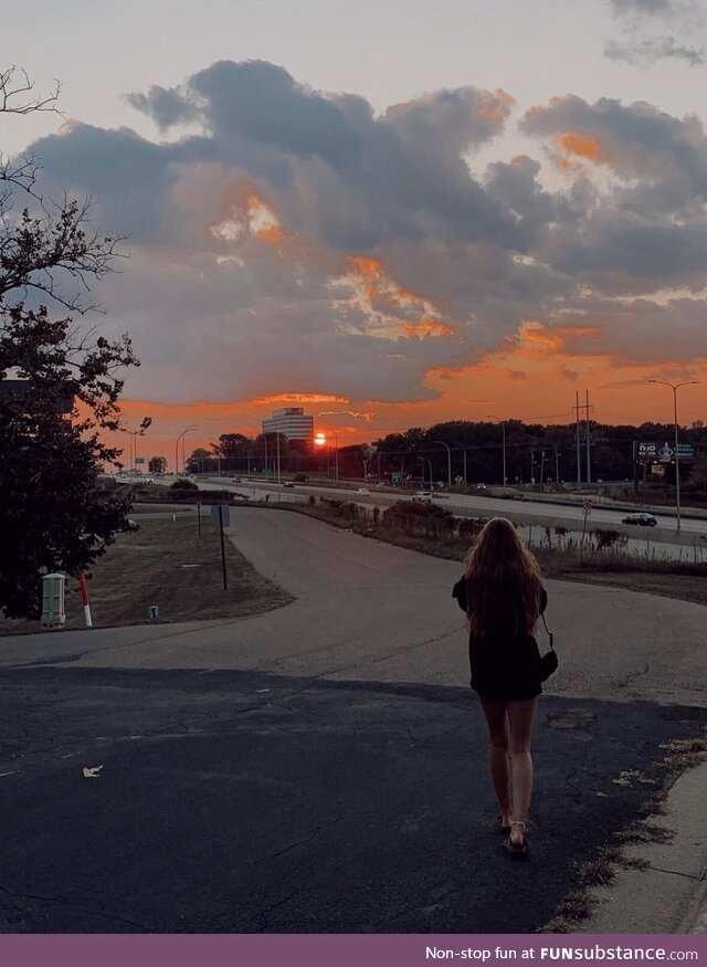 Why is a sunset beautiful