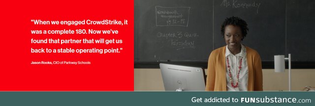 Crowdstrike testimonial