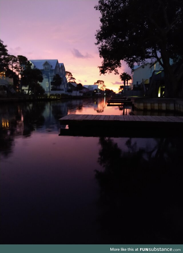 A Pic from the Canals of Gulf Shores AL