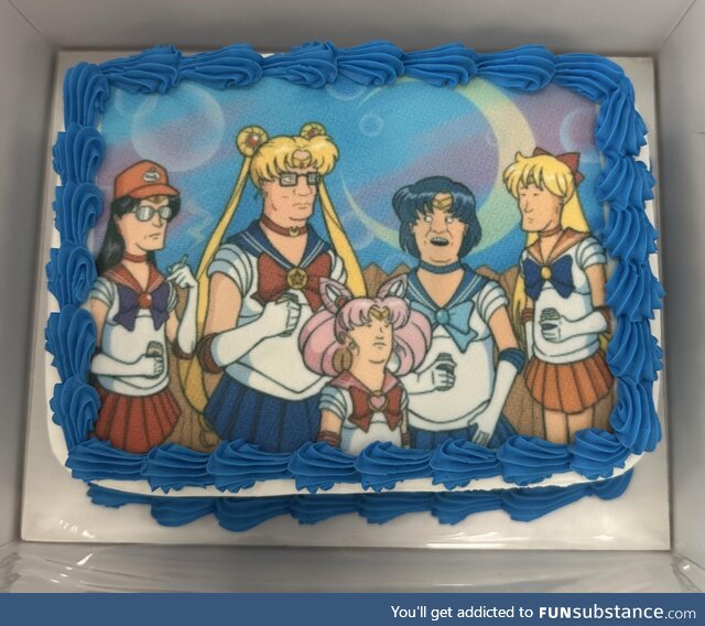 Friend’s birthday cake