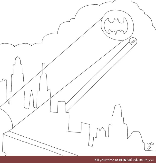 Ghosted by a bat