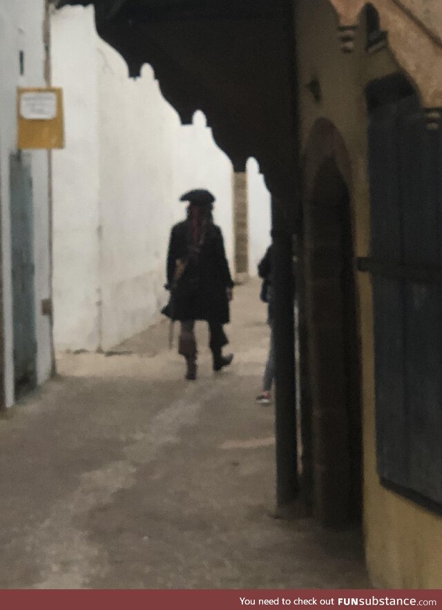 Casually walking in the ancient medina of Essaouira