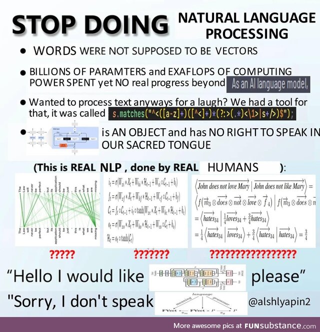 stopDoingNLP