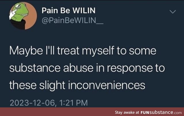 A little, as as treat