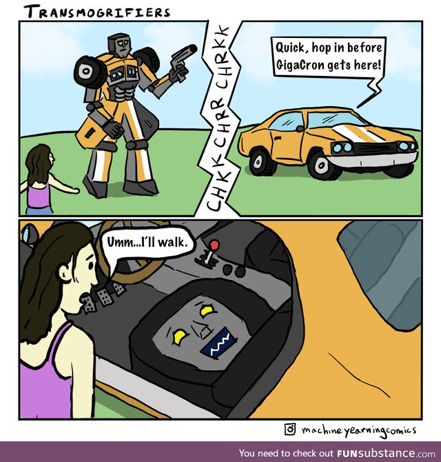 Nice try, bumblebee