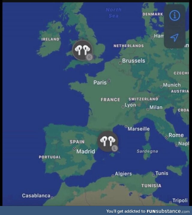 Yo mama so fat her AirPods ended up in two different countries