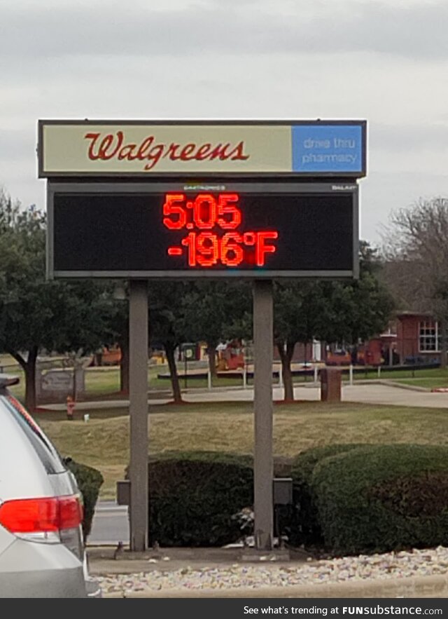 This unpredictable Texas weather