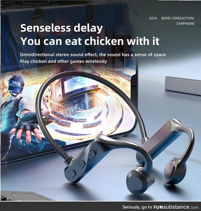 Thank god! Been looking for a headset to eat chicken with for ages