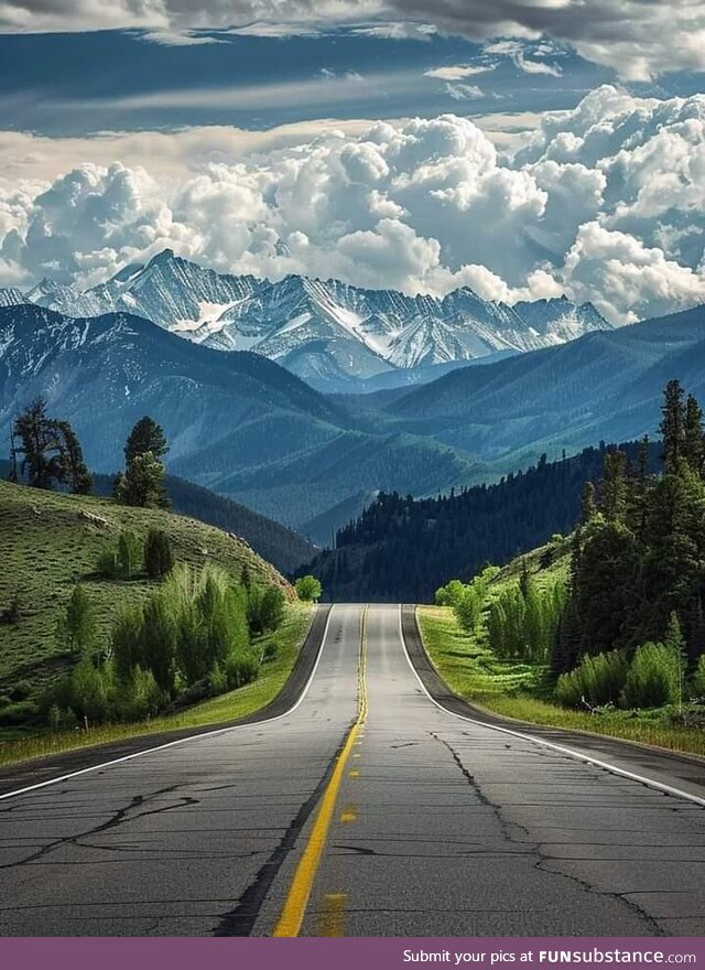 Beartooth Highway in Montana