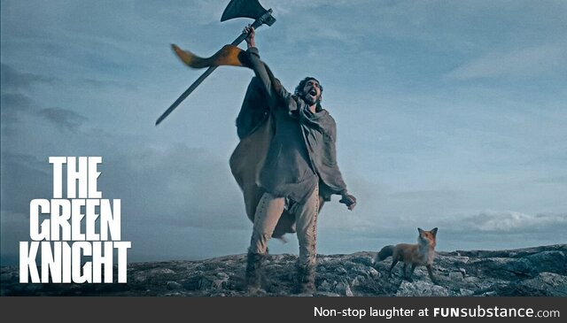 “ A MAGICAL AND MASTERLY QUEST.” Dev Patel stars in #TheGreenKnight,