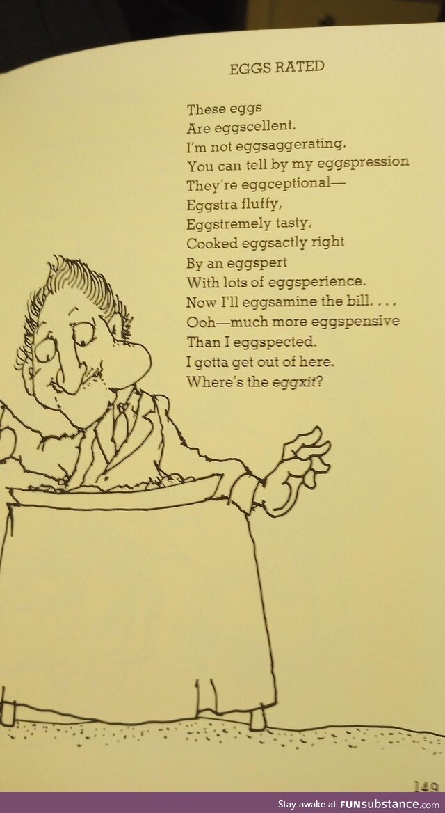 Shel Silverstein Was Ahead of his Time (A Poem from the 1996 Book: 'Falling Up')
