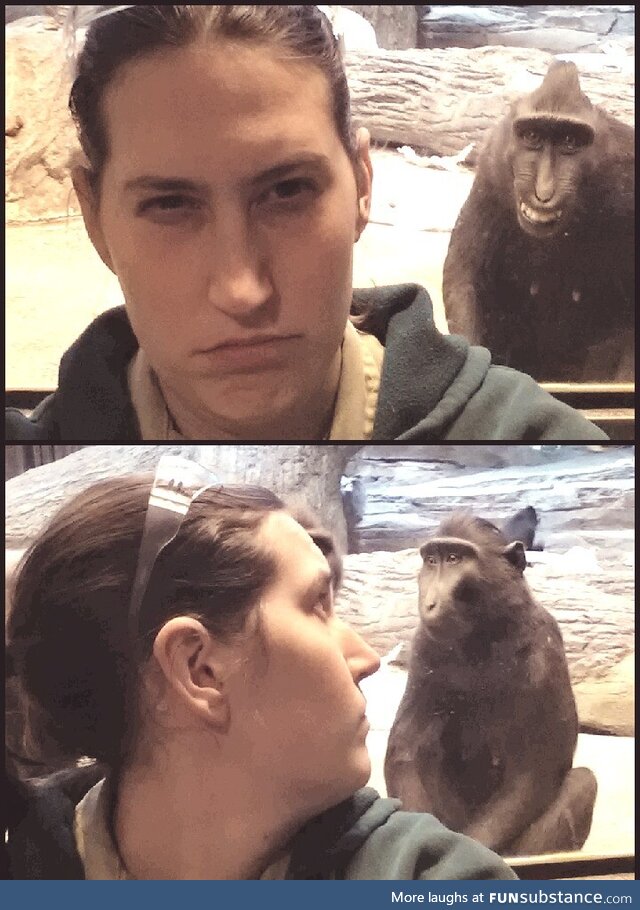 A zookeeper being mocked