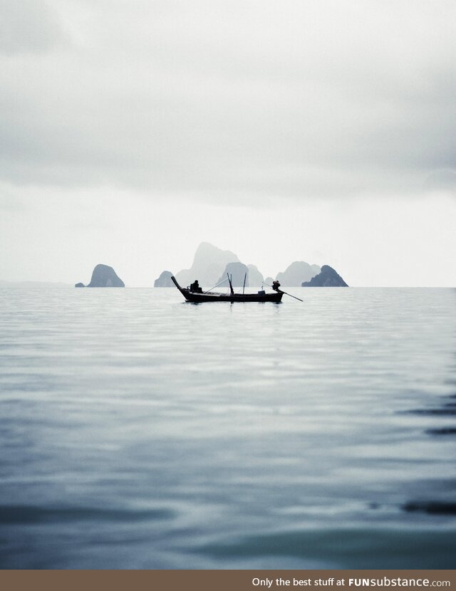 Moody morning in Thailand. (OC)