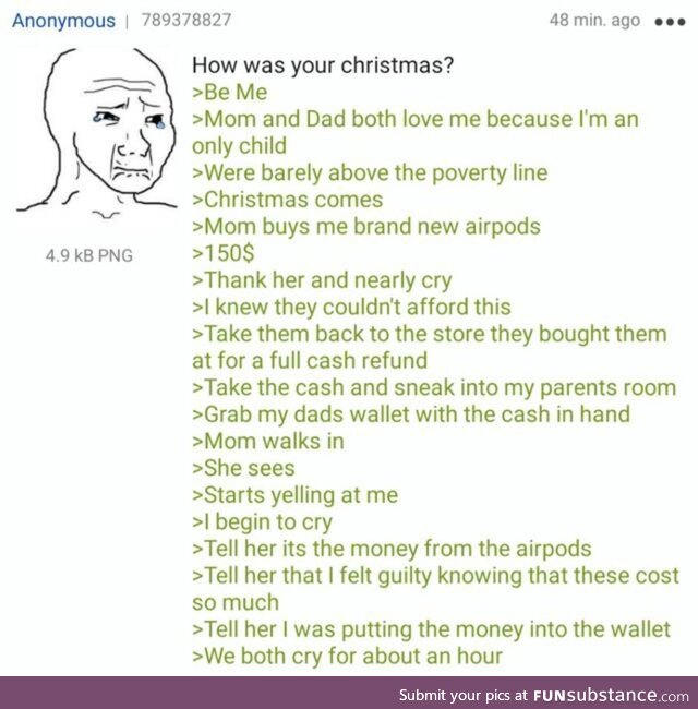 Anon loves his Parents