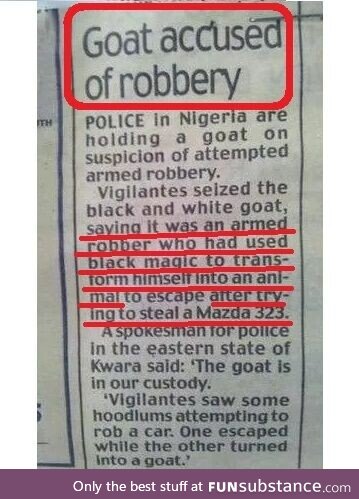 Police really believed that?