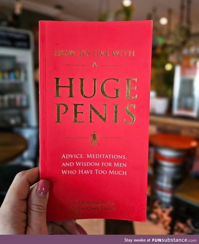Someone left this book behind. Hope they’re able to get the help they need!