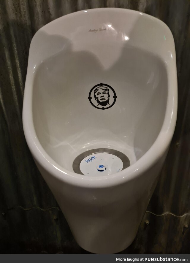 In a pub in the UK. Figured you Americans might enjoy this