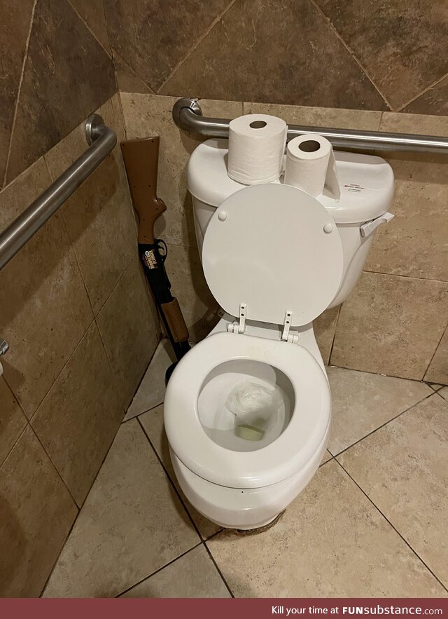 [OC] A shotgun shaped plunger in Texas