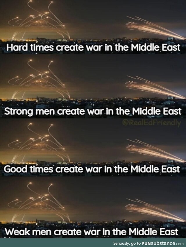 You are now at the point where a war is impending