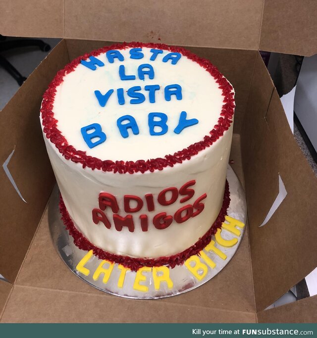 Coworker is changing jobs