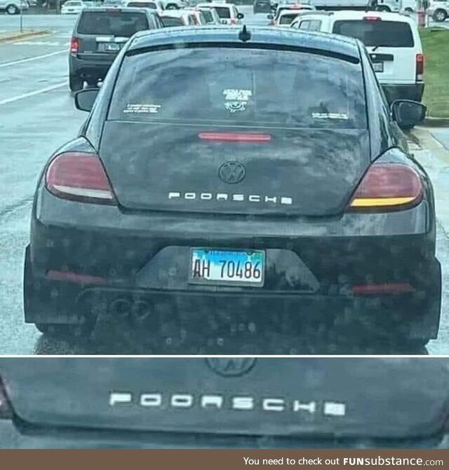 Nice poorsche!