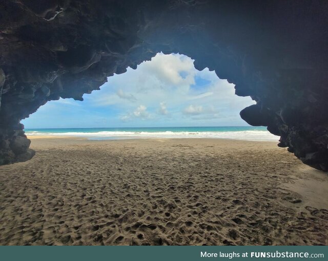 Kauai has very crowded beaches. But if you commit to a long hike you can find some great