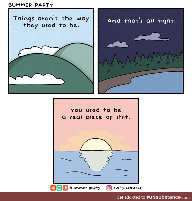The way things used to be [OC]
