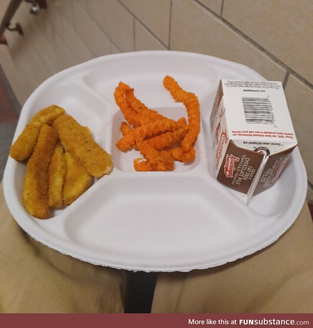 Philadelphia, PA high school lunch. (Its free)