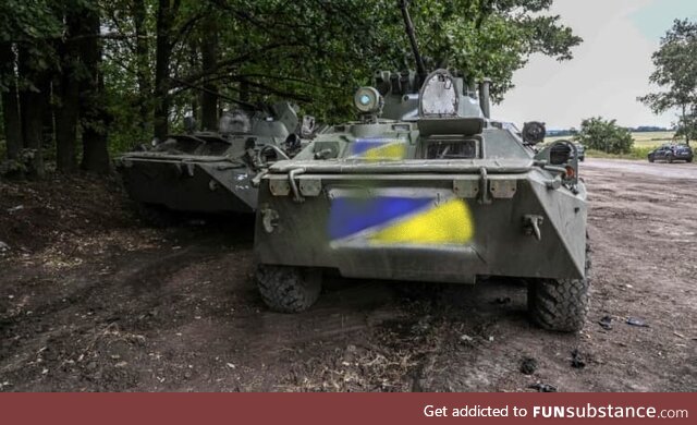 How the Ukrainians should start rebranding captured Russian equipment!